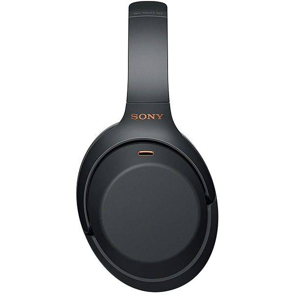 Casti SONY WH-1000XM3B, Bluetooth, NFC, On-Ear, Microfon, Noise Cancelling, negru