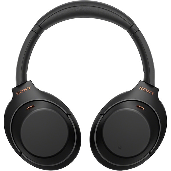 Casti SONY WH-1000XM4, Bluetooth, NFC, Over-Ear, Microfon, Noise Cancelling, negru