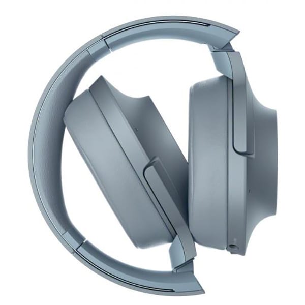 Casti SONY WHH900NL, Bluetooth, NFC, On-Ear, Microfon, Noise Cancelling, Hi-Res, albastru