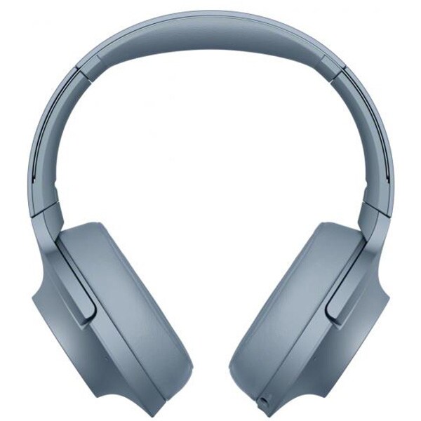 Casti SONY WHH900NL, Bluetooth, NFC, On-Ear, Microfon, Noise Cancelling, Hi-Res, albastru