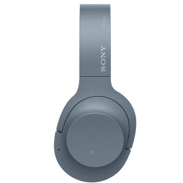 Casti SONY WHH900NL, Bluetooth, NFC, On-Ear, Microfon, Noise Cancelling, Hi-Res, albastru