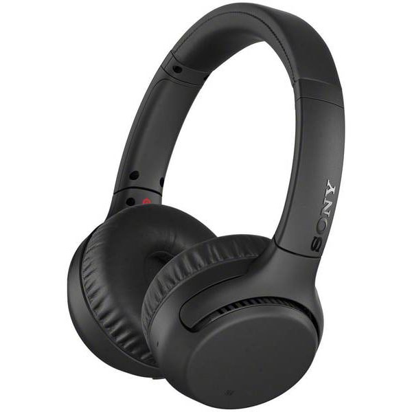 Casti SONY WH-XB700, Bluetooth, NFC, On-Ear, Microfon, negru