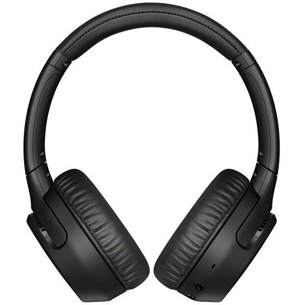 Casti SONY WH-XB700, Bluetooth, NFC, On-Ear, Microfon, negru