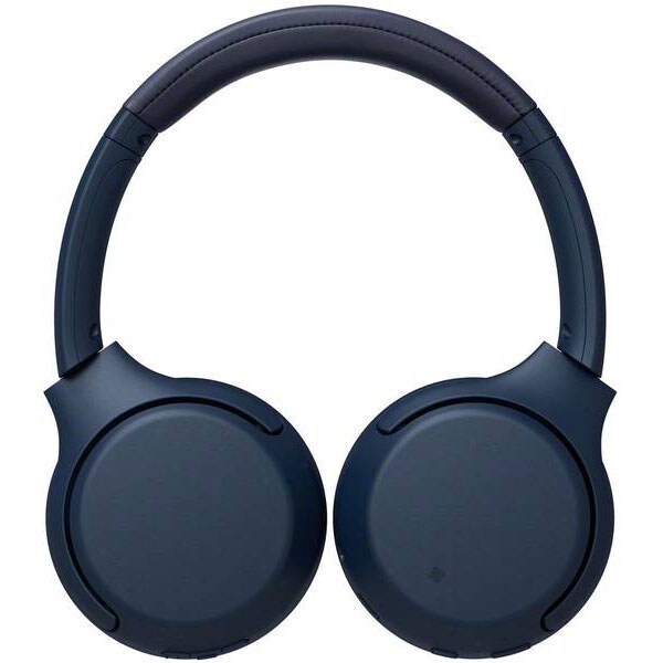 Casti SONY WH-XB700, Bluetooth, NFC, On-Ear, Microfon, albastru