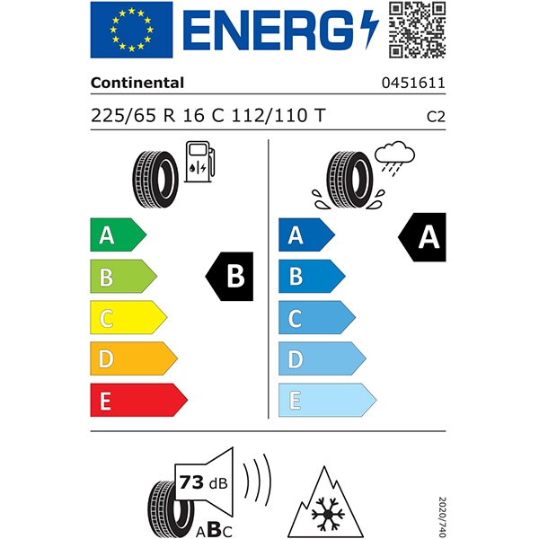 Anvelopa all season CONTINENTAL VanContact 4Season 225/65R16C 112/110T