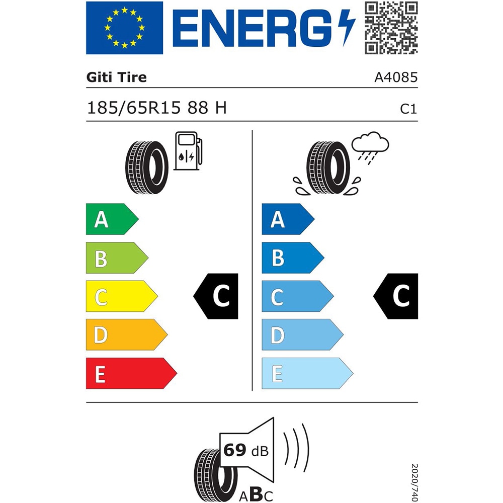 Anvelopa vara GITI GitiSynergy E1 185/65R15 88H