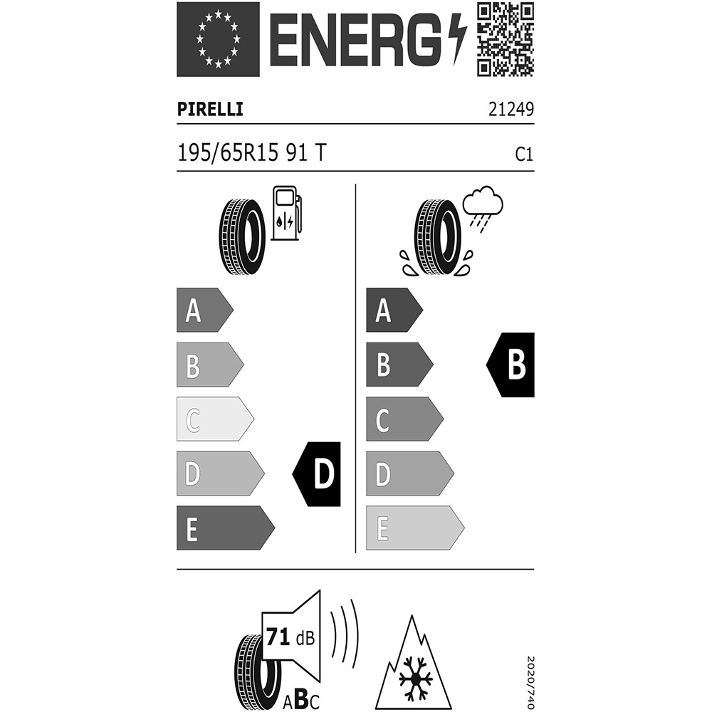 Anvelopa iarna PIRELLI SnowControl 3 195/65R15 91T