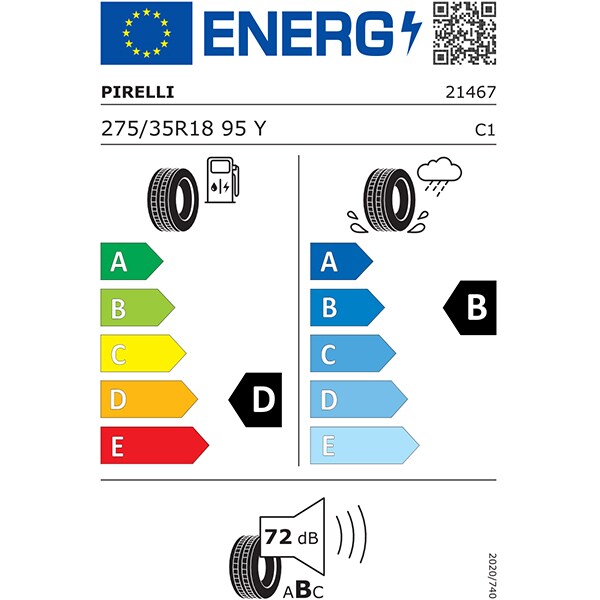 Anvelopa vara PIRELLI P-Zero 275/35R18 95Y