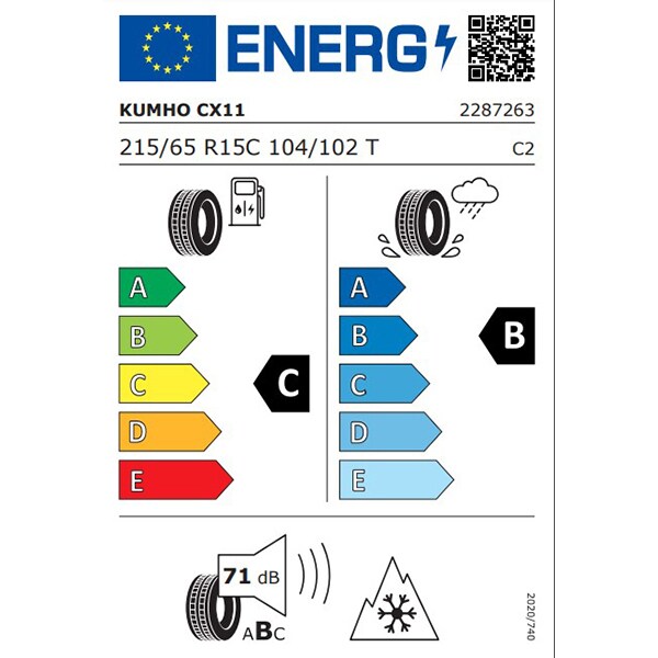 Anvelopa all season KUMHO PorTran CX11 215/65R15C 104/102T