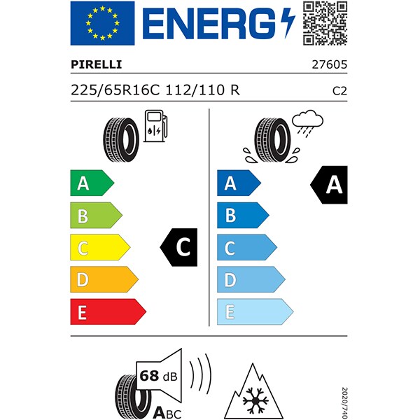Anvelopa iarna PIRELLI Carrier Winter 225/65R16C 112/110R