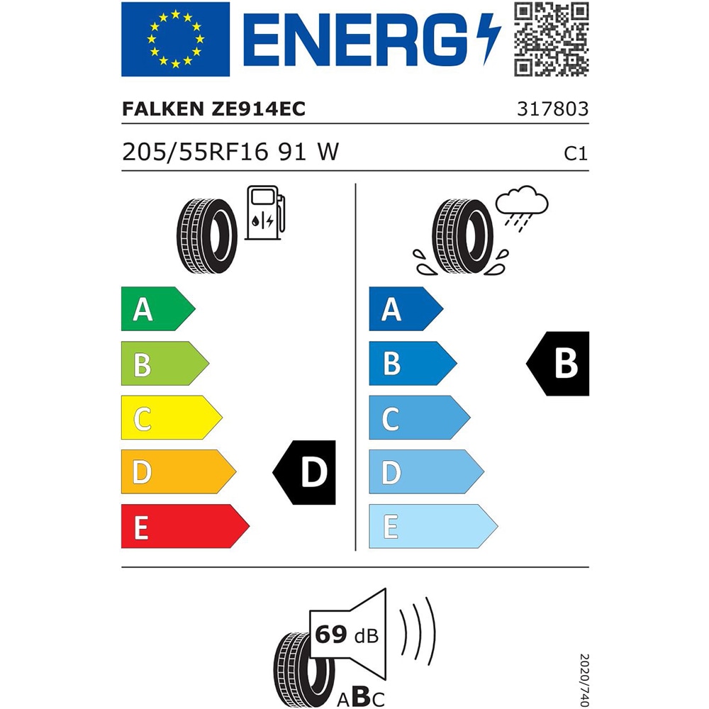 Anvelopa vara FALKEN Ziex ZE914 Ecorun 205/55 R16 91W