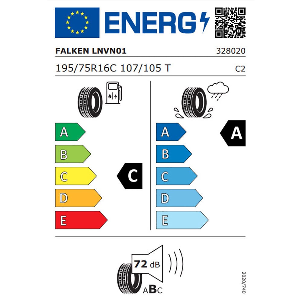 Anvelopa vara FALKEN Linam Van01 195/75R16C 107/105T