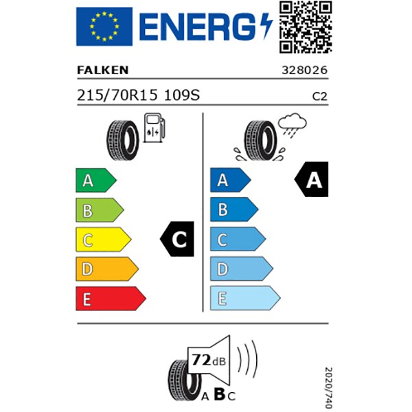 Anvelopa vara FALKEN Linam Van01 215/70R15C 109/107S