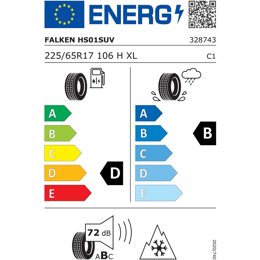 Anvelopa iarna FALKEN Eurowinter HS01 SUV 225/65R17 106H XL