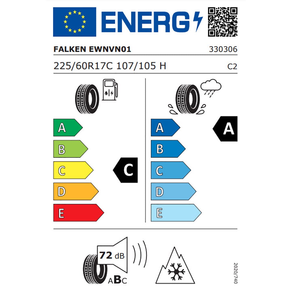 Anvelopa iarna FALKEN Eurowinter Van01 225/60R17C 107/105H
