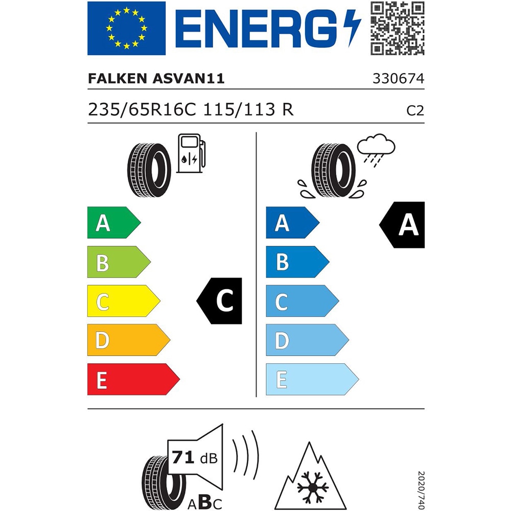 Anvelopa all season FALKEN EuroAll Season Van11 235/65R16C 115/113R