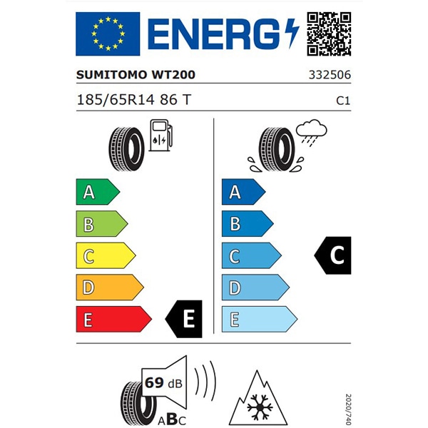 Anvelopa iarna SUMITOMO WT200 185/65R14 86T