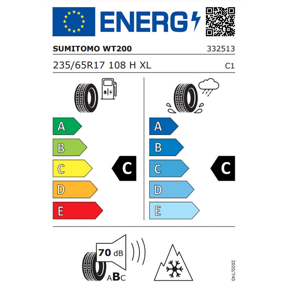 Anvelopa iarna SUMITOMO WT200 235/65R17 108H XL