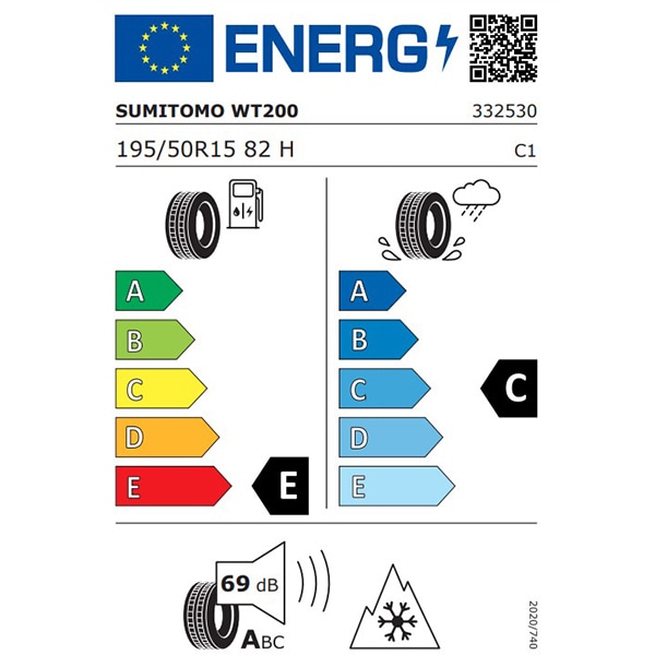 Anvelopa iarna SUMITOMO WT200 195/50R15 82H