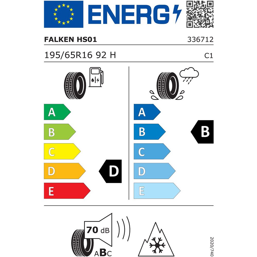 Anvelopa iarna FALKEN Eurowinter HS01 195/65R16 92H