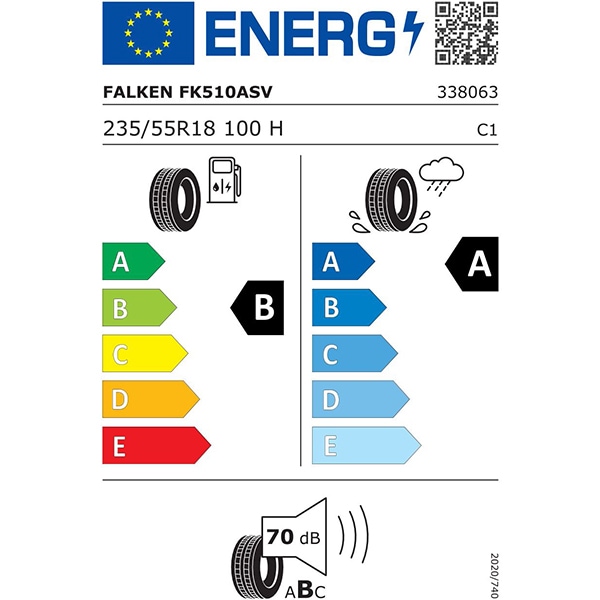 Anvelopa vara FALKEN Azenis FK510 SUV 235/55R18 100H 