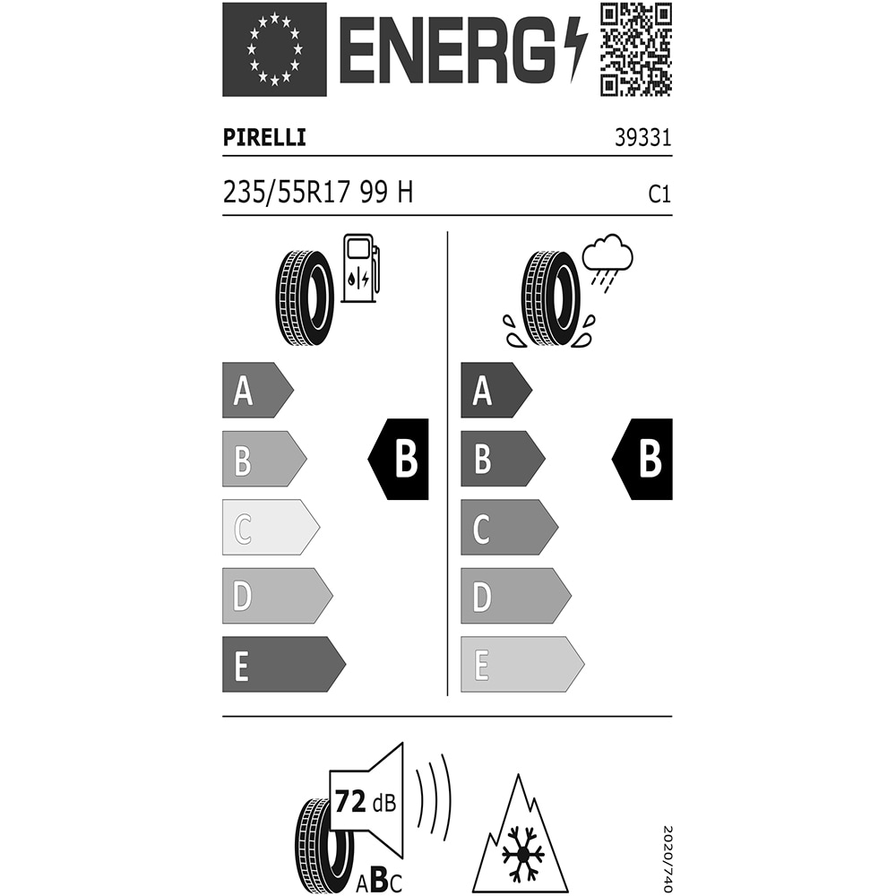 Anvelopa iarna PIRELLI Cinturato Winter 2 235/55R17 99H 