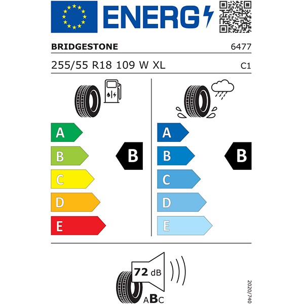 Anvelopa vara BRIDGESTONE Dueler HP Sport 255/55R18 109W