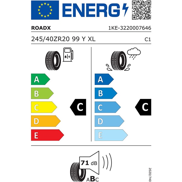 Anvelopa vara ROADX RxMotion U11 245/40R20 99Y X