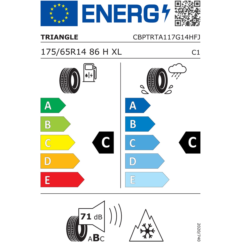 Anvelopa all season TRIANGLE SeasonX TA01 175/65R14 86H XL