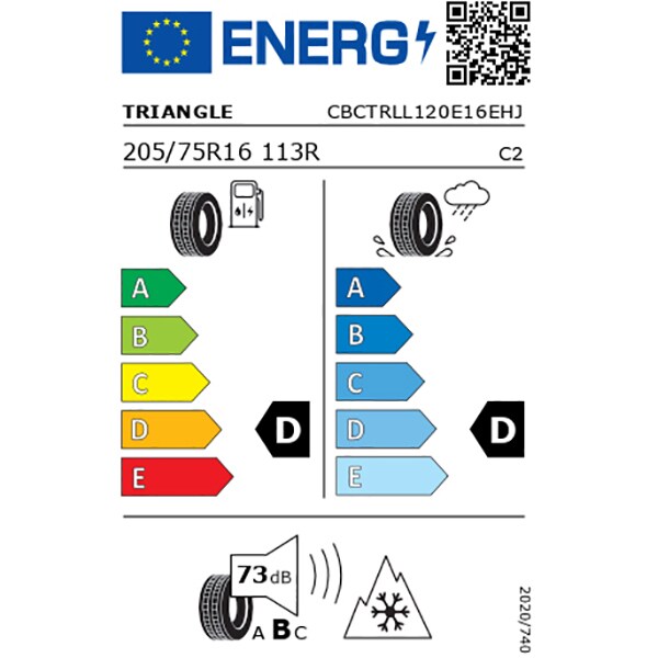 Anvelopa iarna TRIANGLE SnowLink LL01 205/75R16C 113/111R