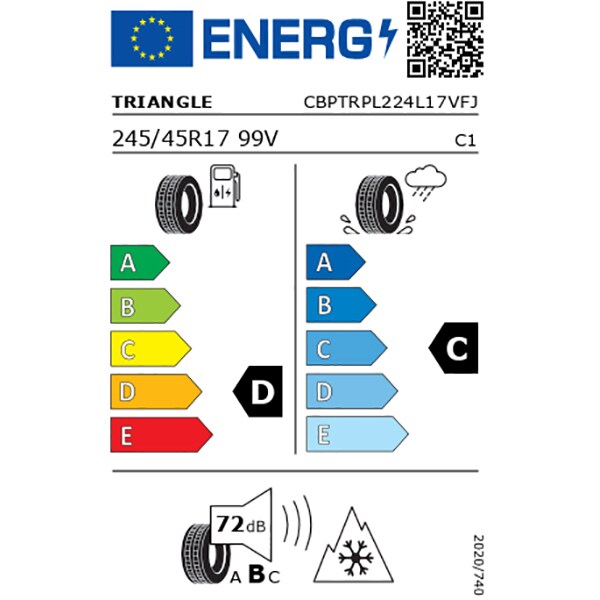 Anvelopa iarna TRIANGLE SnowLink PL02 245/45R17 99V XL