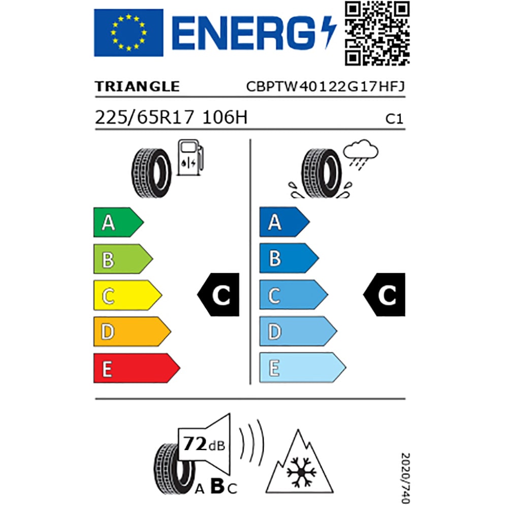 Anvelopa iarna TRIANGLE WinterX TW401 225/65R17 106H