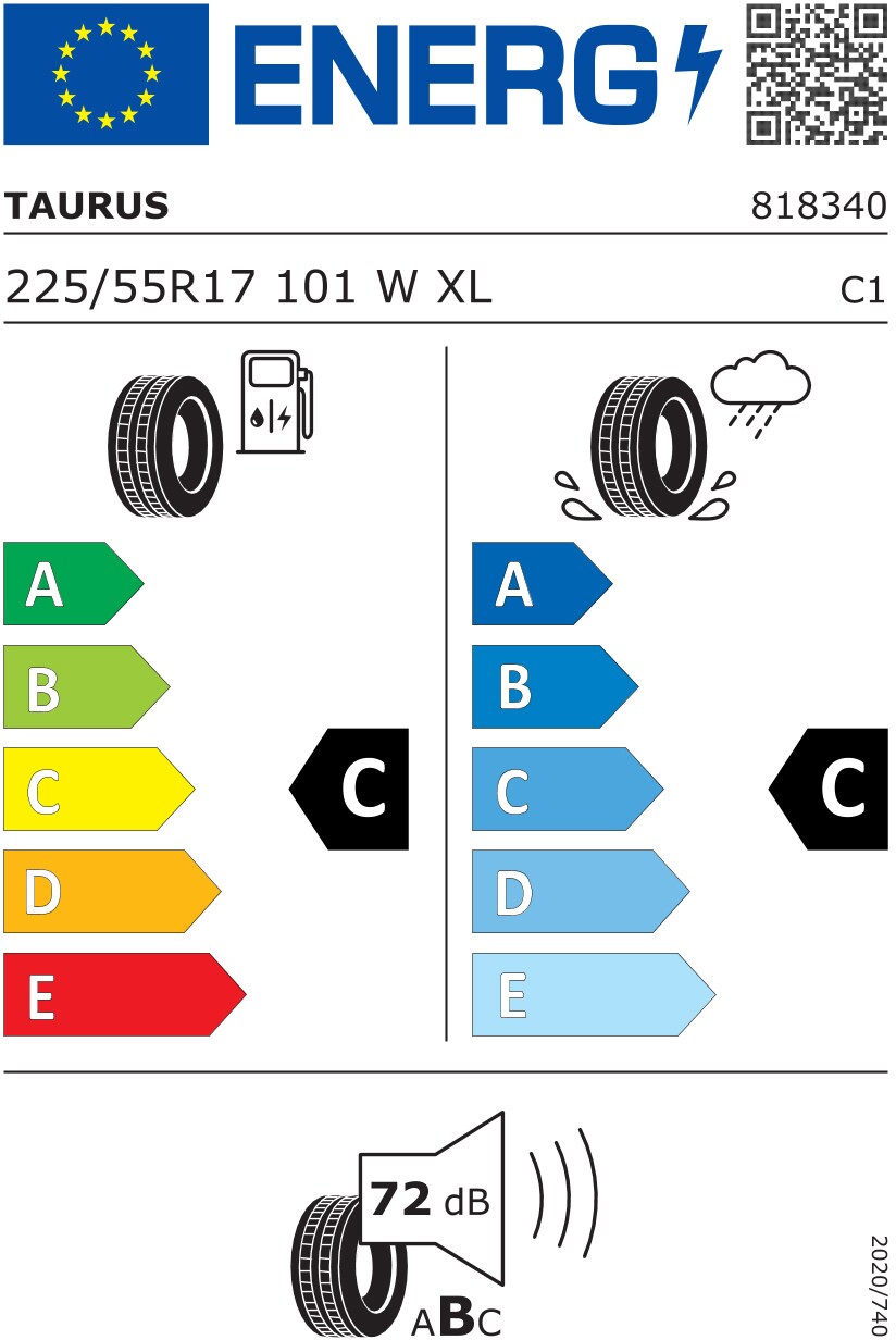 Anvelopa vara TAURUS Ultra High Performance 225/55ZR17 101W XL