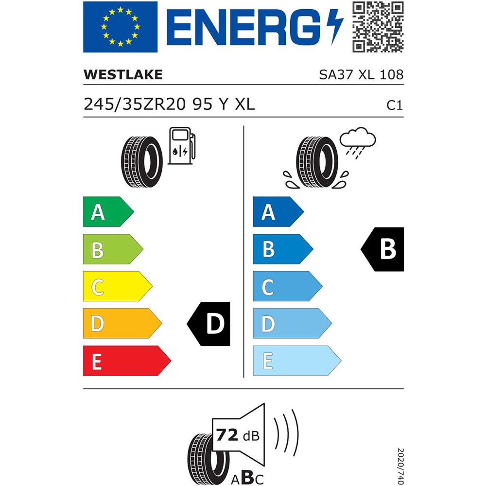 Anvelopa vara WESTLAKE SA37 245/35R20 95Y XL