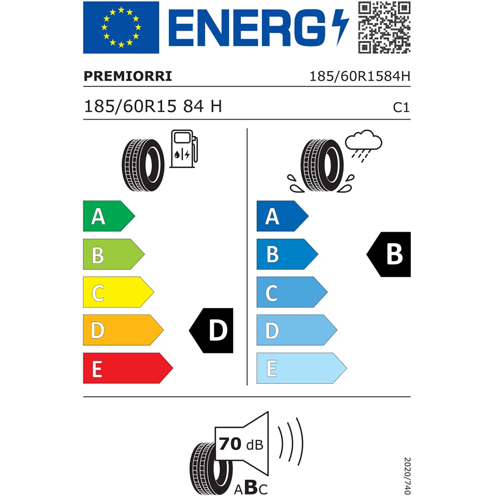 Anvelopa vara Premiorri 185/60R15  Solazo H 84
