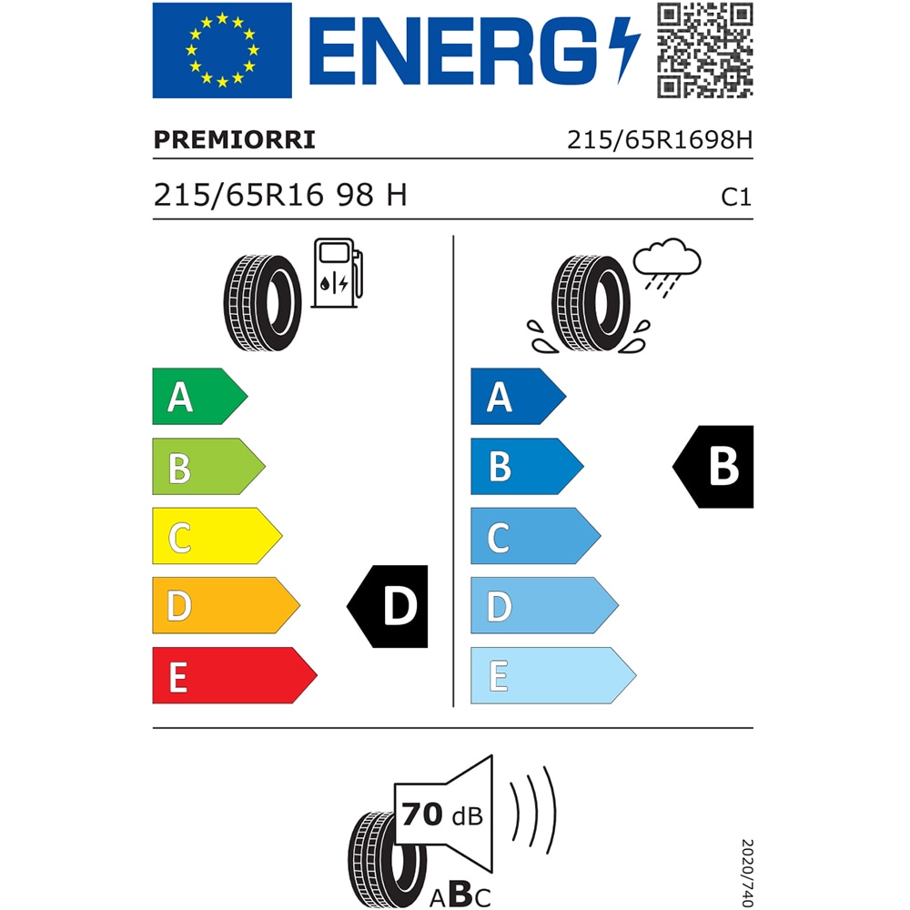 Anvelopa vara Premiorri 215/65R16  Solazo H 98