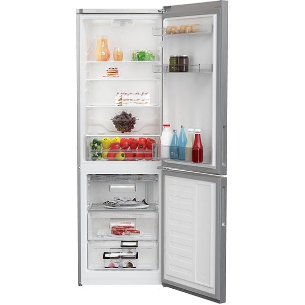 Combina frigorifica ARCTIC AK60320M30MT, 300 l, H 185.1 cm, Clasa F, argintiu
