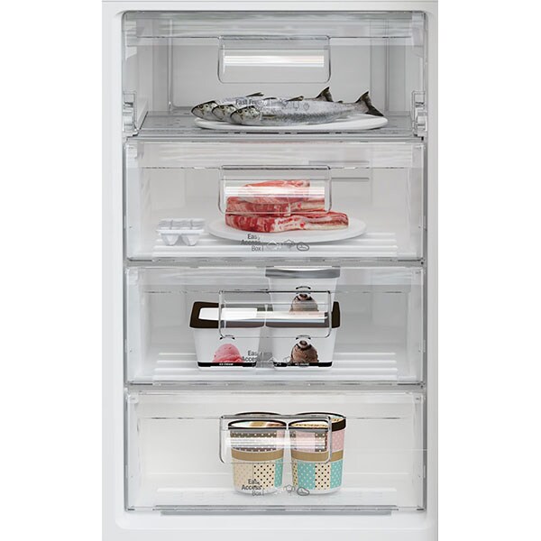 Combina frigorifica ARCTIC AK60350M30MT, 331 l, H 200.9 cm, Clasa F, argintiu
