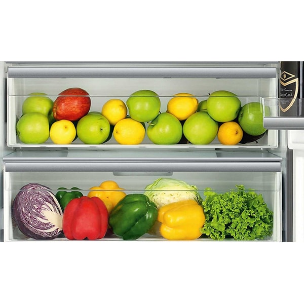 Combina frigorifica HAIER C3FE844CGJ, No Frost, 459 l, H 190 cm, Clasa D, argintiu