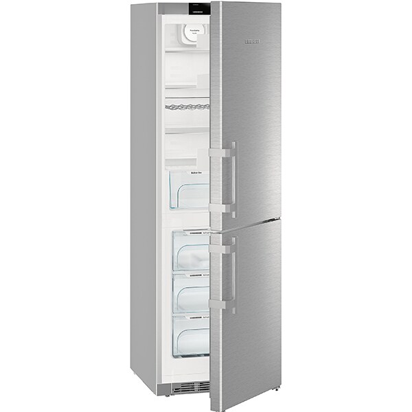 Combina frigorifica LIEBHERR CNef 4335, No Frost, 321 l, H 185 cm, Clasa D, inox