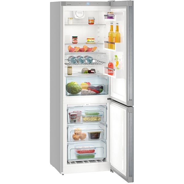 Combina frigorifica LIEBHERR CNel 4313, NoFrost, 310 l, H 186.1 cm, Clasa E, inox