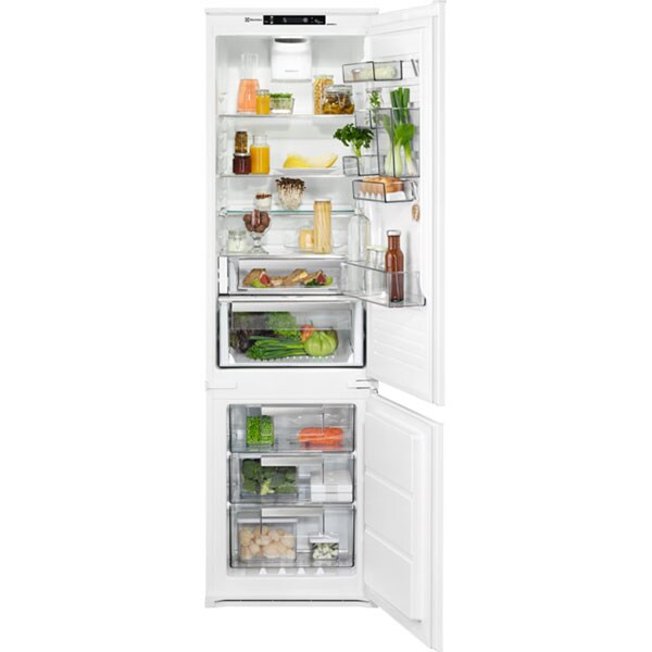 Combina frigorifica incorporabila ELECTROLUX ENN3074EFW, Frost free, 267 l, H 188 cm, Clasa A++