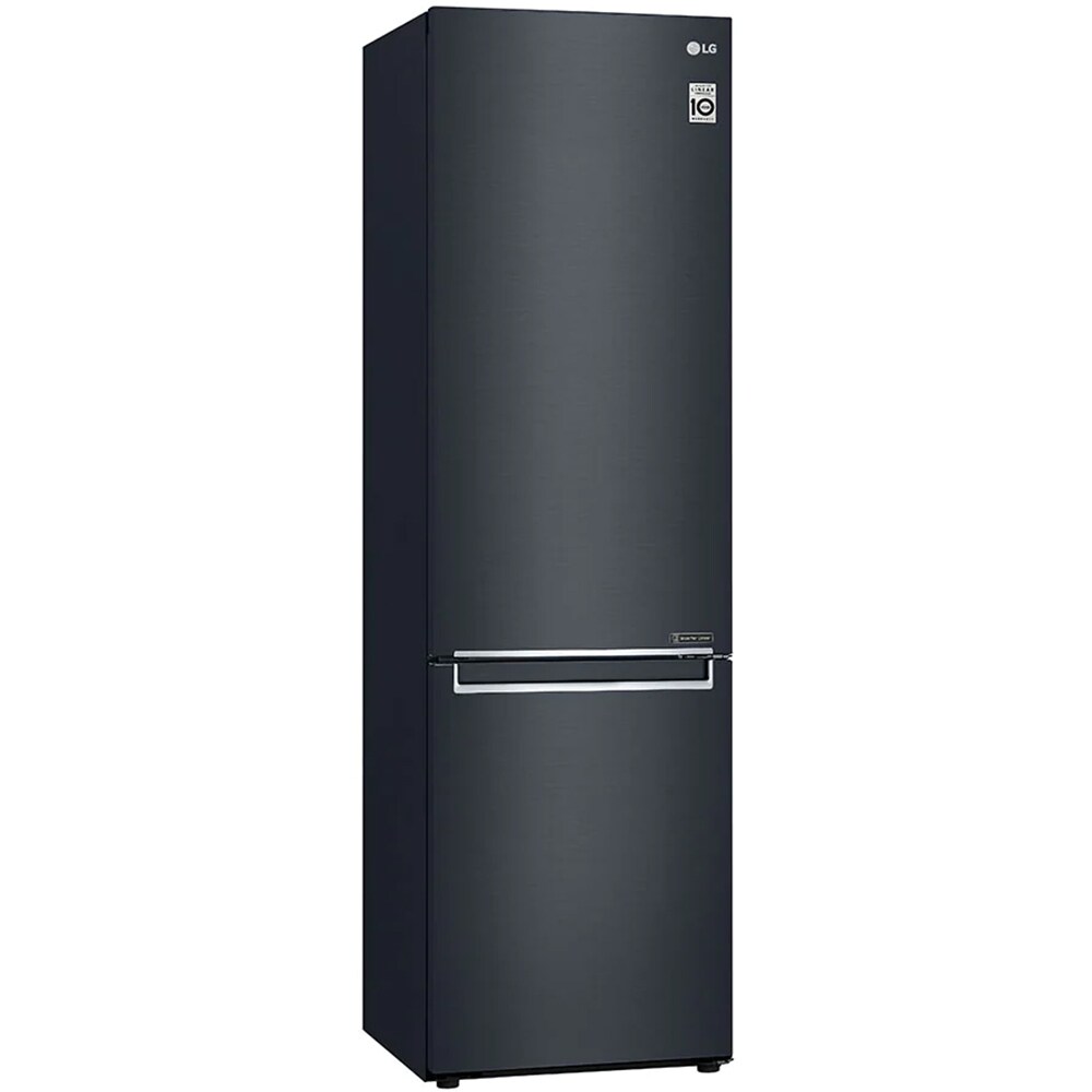 Combina frigorifica LG GBB72MCEFN, No Frost, 384 l, H 203 cm, Clasa D, Smart Diagnosis, negru