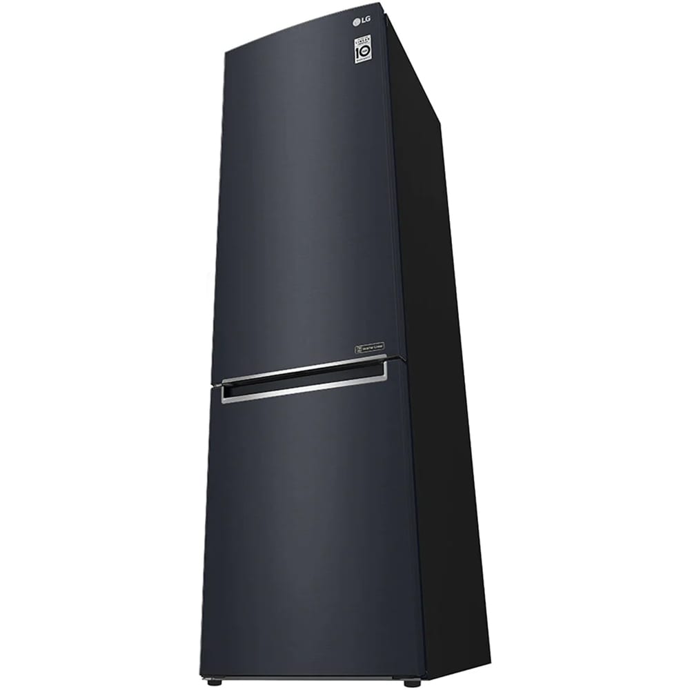 Combina frigorifica LG GBB72MCEFN, No Frost, 384 l, H 203 cm, Clasa D, Smart Diagnosis, negru