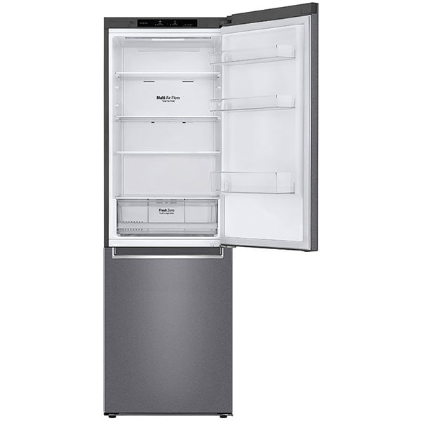 Combina frigorifica LG GBP31DSLZN, No Frost, 341 l, H 186 cm, Clasa E, argintiu