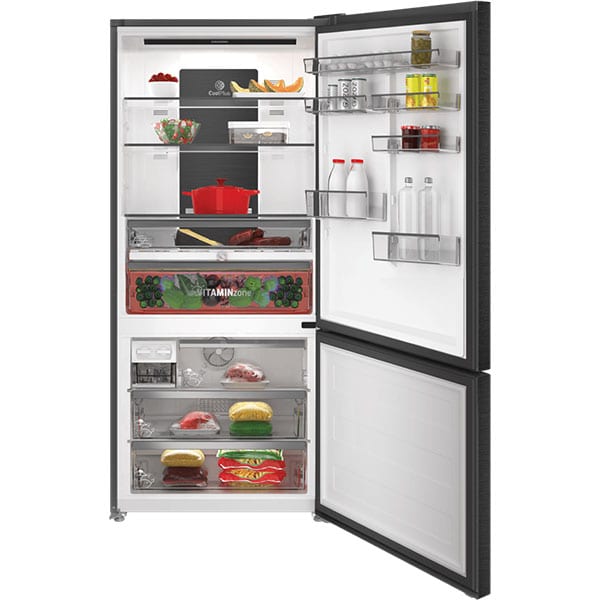 Combina frigorifica GRUNDIG GKN283740HXRN, Cool Plus, 615 l, H 191.5 cm, Clasa E, Wi-Fi, dark inox