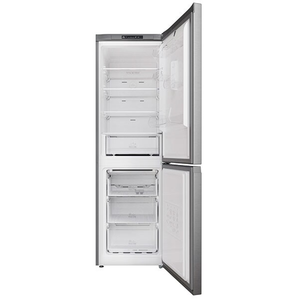 Combina frigorifica HOTPOINT HAFC8 TI21SX, Total No Frost, 335 l, H 191.2 cm, Clasa F, gri