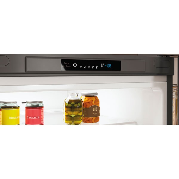 Combina frigorifica INDESIT INFC9 TI21X, Total No Frost, 367 l, H 202.7 cm, Clasa F, inox