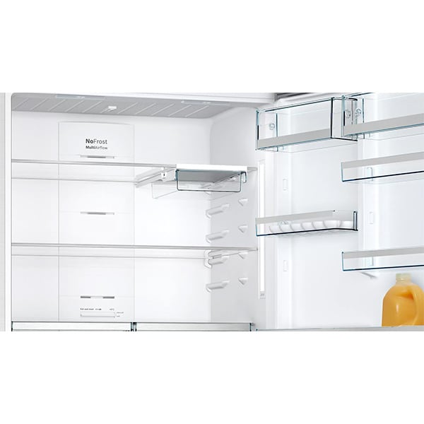 Combina frigorifica BOSCH KGB86AIFP, No Frost, 631 l, H 186 cm, Clasa F, inox
