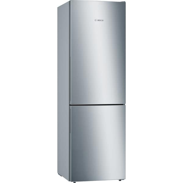 Combina frigorifica BOSCH KGE36ALCA, Low Frost, 308 l, H 186 cm, Clasa C, argintiu